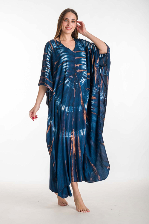 ΚΑΦΤΑΝΙ ΒΙΣΚΟΖ TIE DYE 6511 rima - ΜΠΛΕ ΜΑΡΙΝ - ONE SIZE