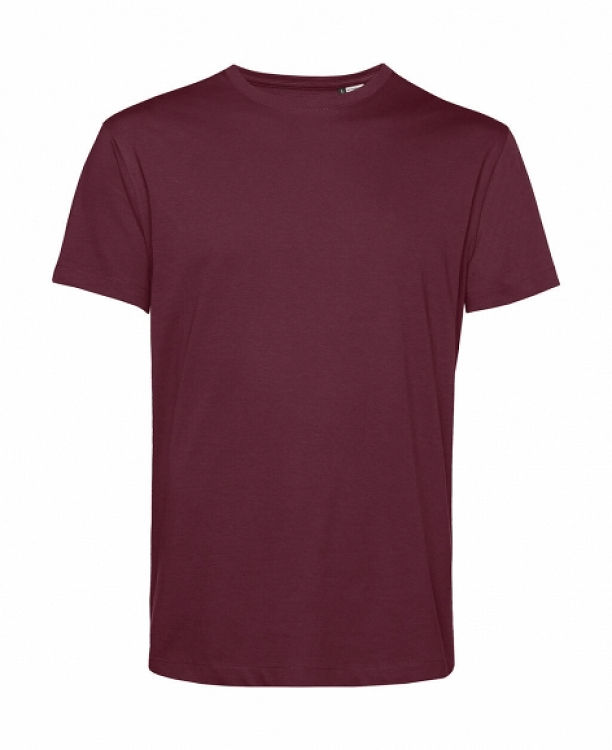 B&C E150 Ανδρικό Διαφημιστικό T-shirt Κοντομάνικο - μπορντο