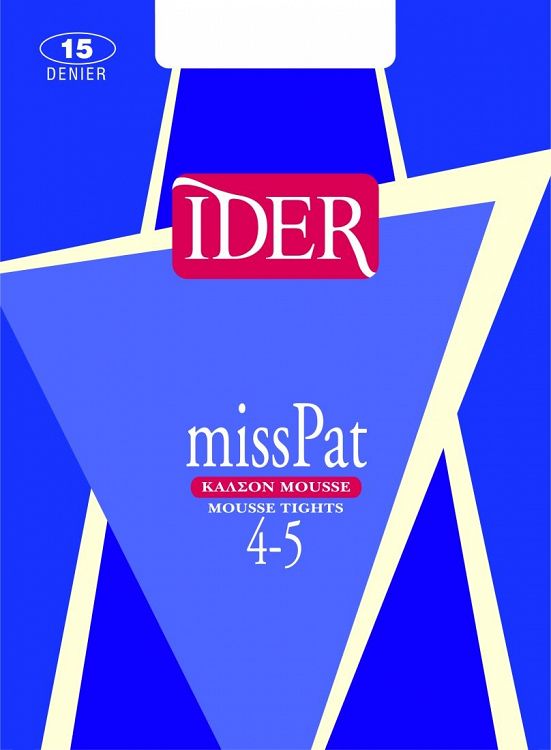 MISS PAT 4-5 ΚΑΛΣΟΝ 15D.MOUSSE Κ.Α.1103 - silver - 4-5