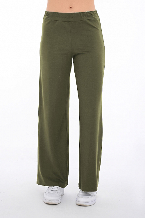 Παντελόνα viscose lycra ψιλή 1396 bodymove - ΧΑΚΙ