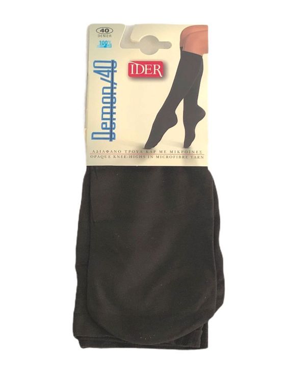 IDER Demon Γυναικεία Καλτσάκια 40 Den 1411 - off black - ONE SIZE