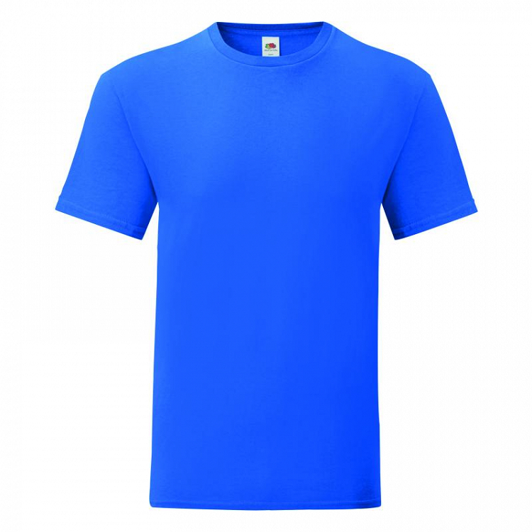 Fruit of the Loom ICONIC Τ Ανδρικό Διαφημιστικό T-shirt Κοντομάνικο 614300 - royal-blue - 3XL