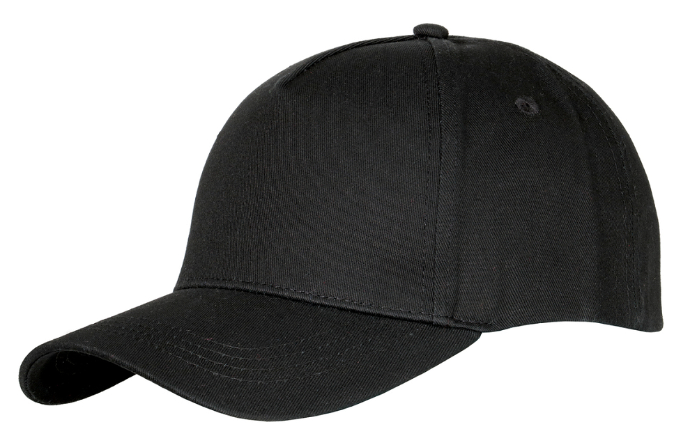 Καπέλο 5φυλλο 100% cotton 902 fageo - ΜΑΥΡΟ - ONE SIZE