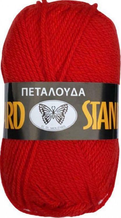 Πεταλούδα Νήμα Πλεξίματος Ακρυλικό Standard Acrylic 100 - Κοκκινο του κρασιου