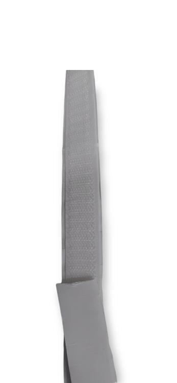Σκρατς velcro 1.5cm αρσενικο και θηλυκο με κολλα με το μετρο - ΛΕΥΚΟ