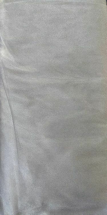 ΤΟΥΛΙ με το μετρο 180CM ΠΛΑΤΟΣ 5 μετρα - Ασημι - 5μετρα