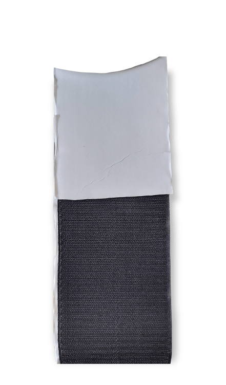 Σκρατς velcro   αρσενικο και θηλυκο με κολλα 100mm  1μετρο
