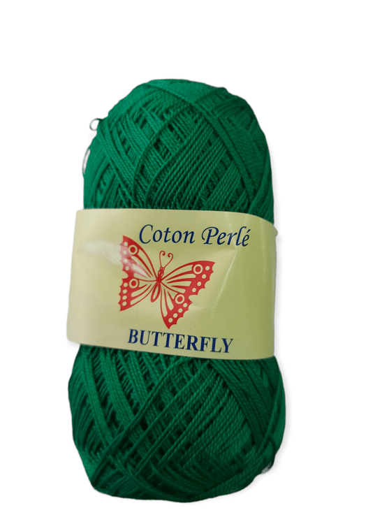 coton perle butterfly ART 90 petalouda - ΠΡΑΣΙΝΟ