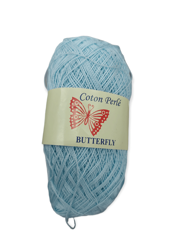 coton perle butterfly ART 90 petalouda - ΓΑΛΑΖΙΟ