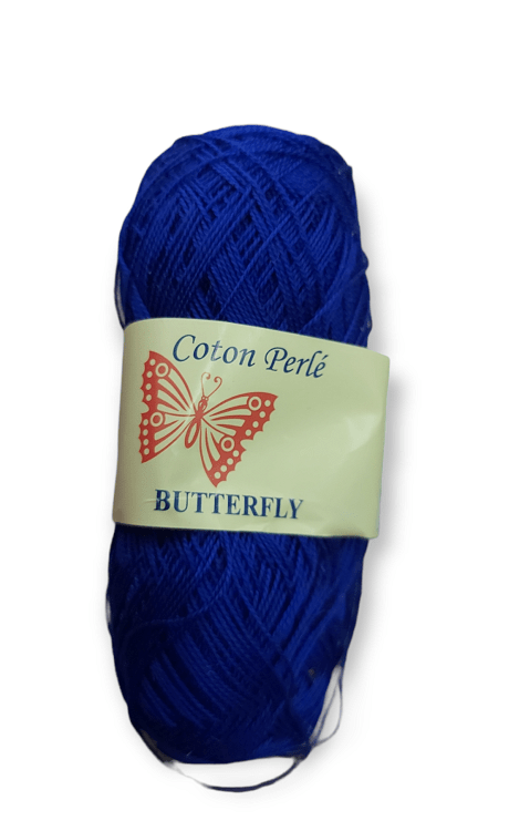 coton perle butterfly ART 90 petalouda - ΜΠΛΕ ΡΟΥΑ