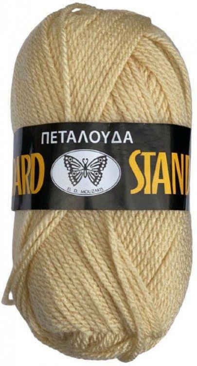 Πεταλούδα Νήμα Πλεξίματος Ακρυλικό Standard Acrylic 100 - κιτρινο-μπεζ