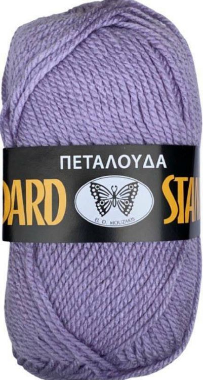 Πεταλούδα Νήμα Πλεξίματος Ακρυλικό Standard Acrylic 100 - μωβ ανοιχτο