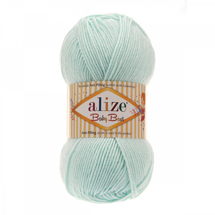 Alize Νήμα Πλεξίματος Ακρυλικό BABY BEST 240m 100gr - Γαλαζιο - ONE SIZE