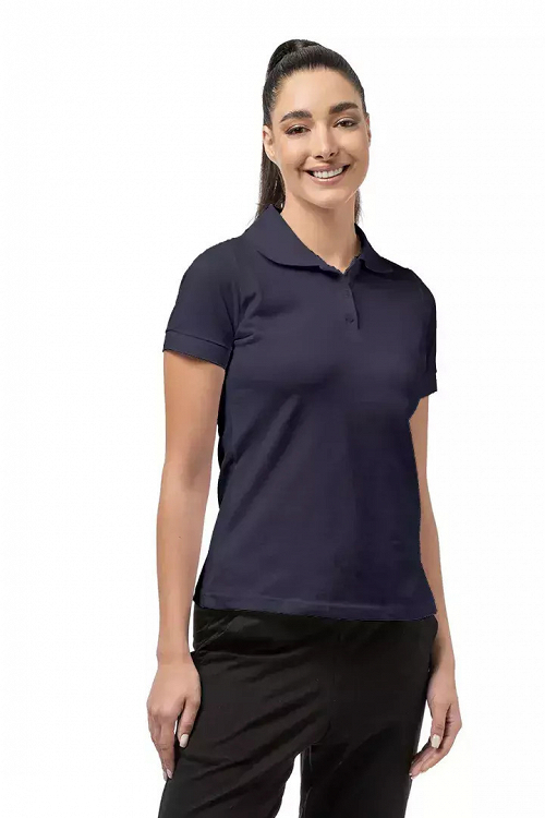 Bodymove Γυναικεία Polo Μπλούζα 1401 - μπλε μαριν
