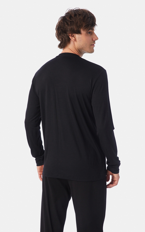 Fine Merino Wool Ανδρική Μάλλινη Μπλούζα 10307 minerva