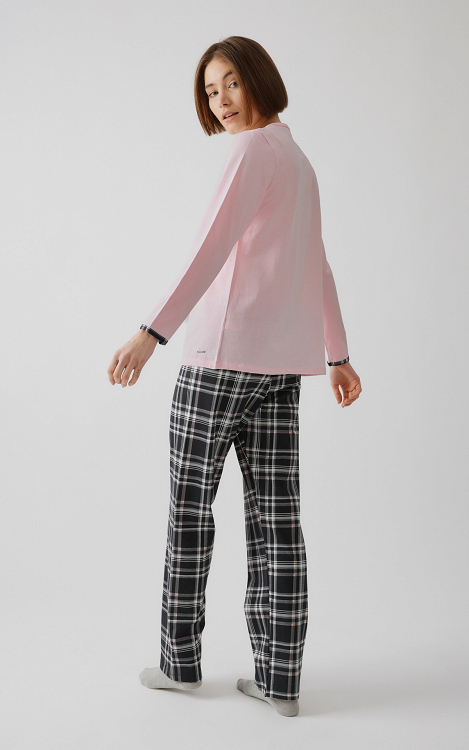Cosy Club Women's Pyjama Set with placket 52602 MINERVA