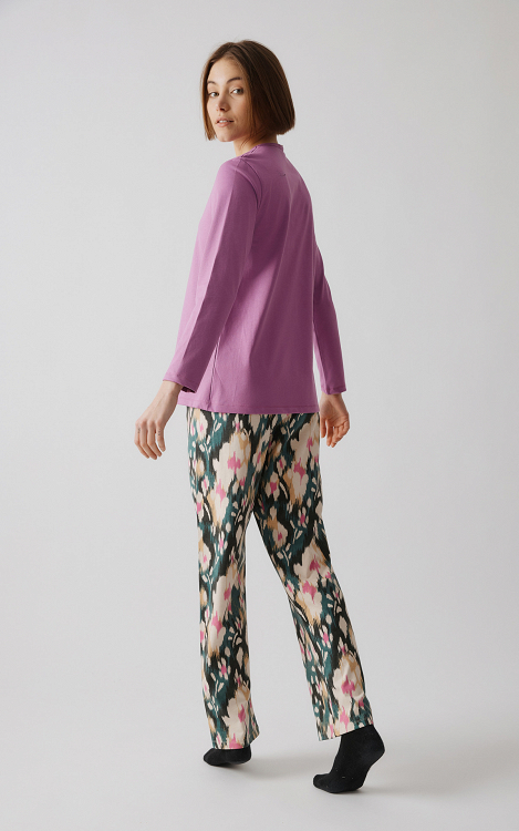 Abstract Floral Women's Pyjama Set 52632 minerva