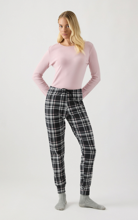 Printed Women's Pants pyjama 52664 minerva