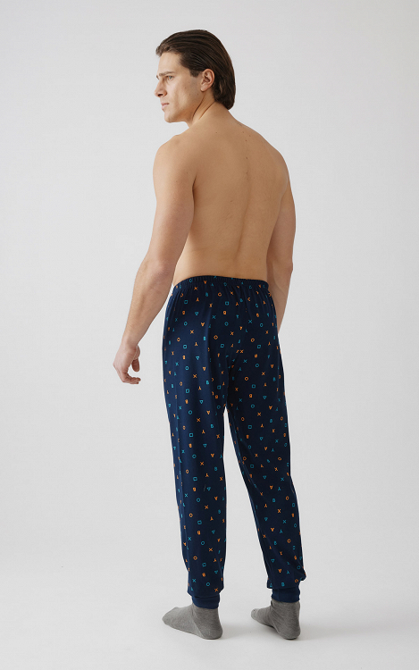 Men's Printed Pyjama Pants 71302 minerva