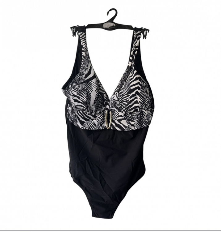 γυναικειο ολοσωμο μαγιο 67212 nuvoletta swimwear - ΜΑΥΡΟ