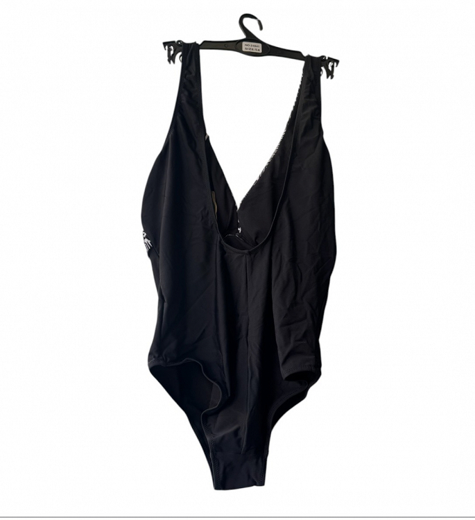 γυναικειο ολοσωμο μαγιο 67212 nuvoletta swimwear - ΜΑΥΡΟ