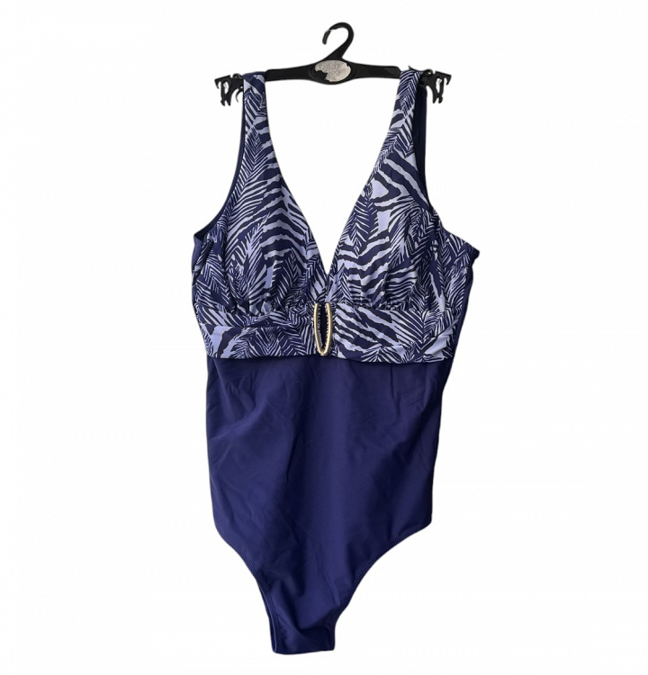 γυναικειο ολοσωμο μαγιο 67212 nuvoletta swimwear - μπλε μαριν