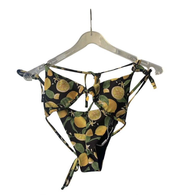 γυναικειο μαγιο σετ μπικινι 5282 swimwear mya - ΜΑΥΡΟ
