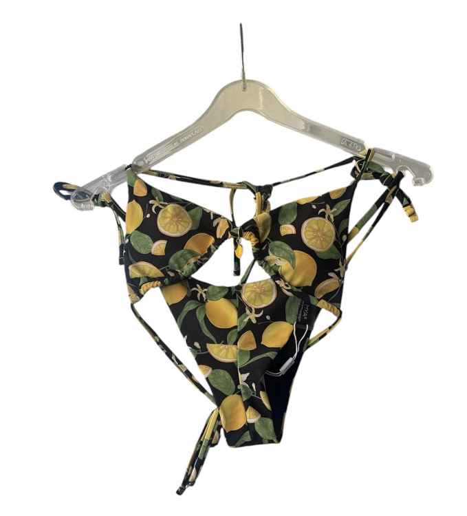 γυναικειο μαγιο σετ μπικινι 5282 swimwear mya - ΜΑΥΡΟ