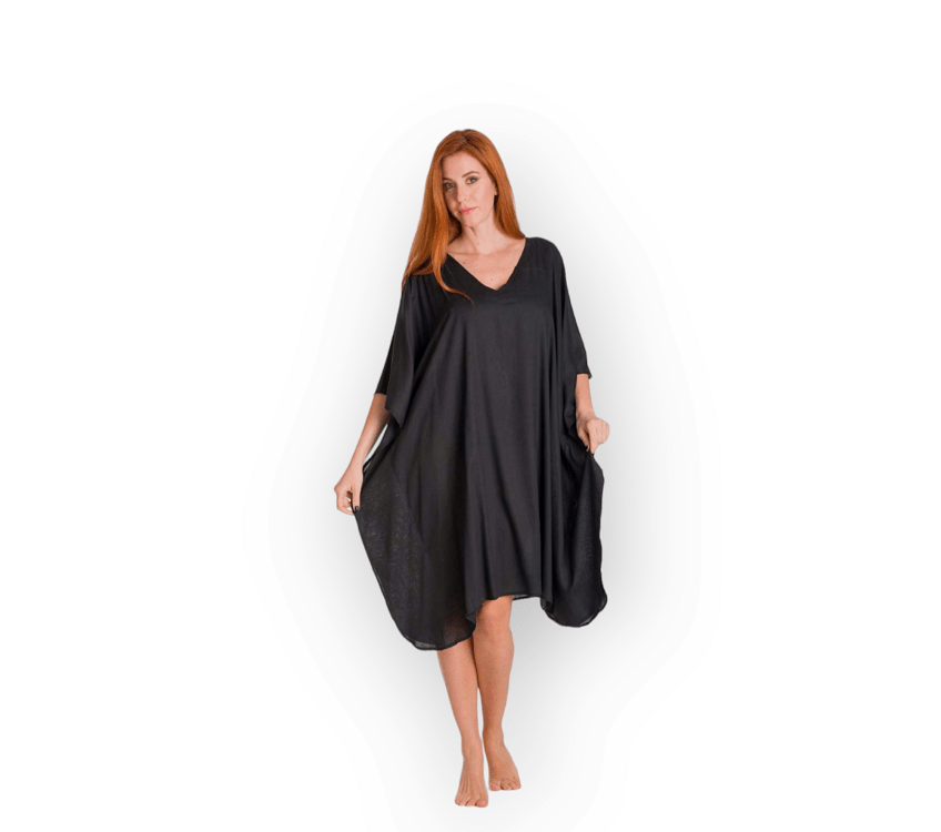 ποντσο βισκοζ 6610 rima - ΜΑΥΡΟ - ONE SIZE