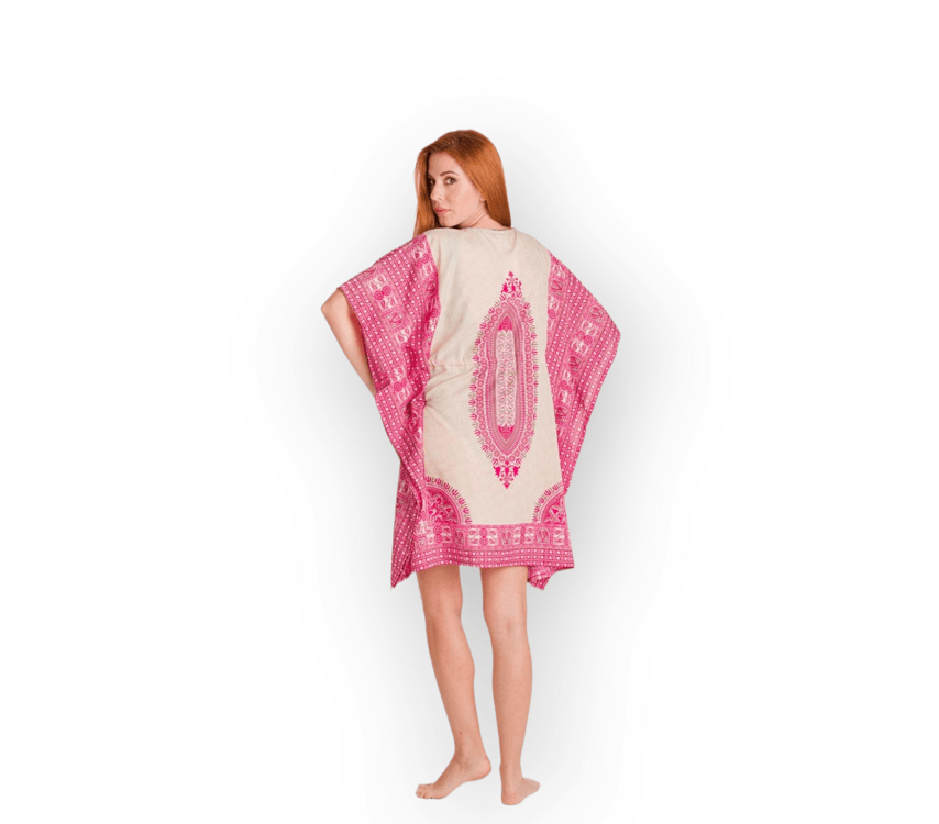ποντσο με adjuster mmf silk touch 627 rima - ΦΟΥΞΙΑ - ONE SIZE