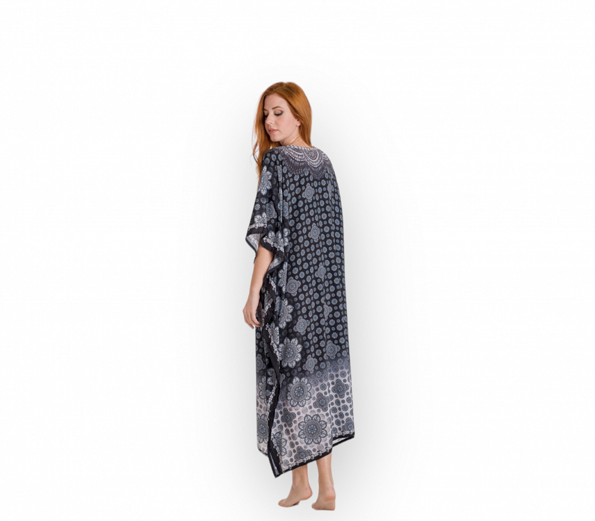 Γυναικειο καφτανι 655 rima - Γκρι - ONE SIZE
