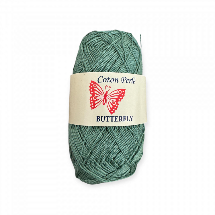 coton perle butterfly ART 90 petalouda - Μεντα