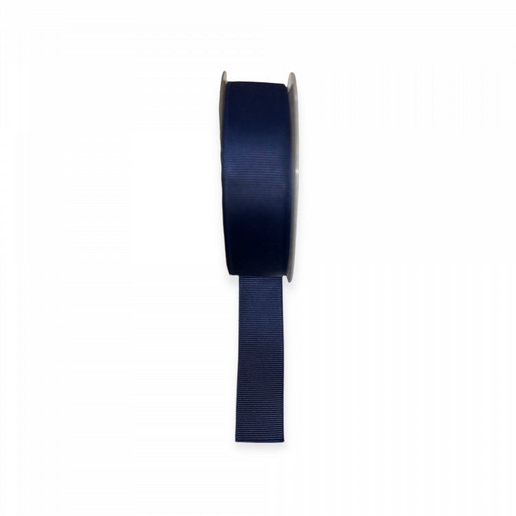 Γκρο κορδελα 2.5cm 5μετρα - μπλε μαριν
