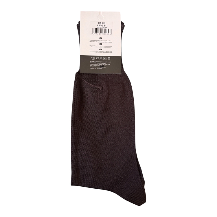 Douros Socks 210 Ανδρικές Μονόχρωμες Κάλτσες χωρις λαστιχο