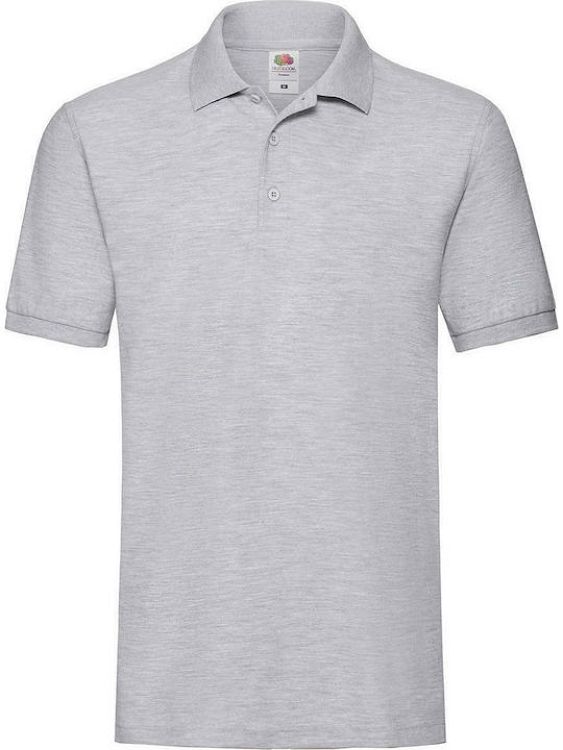 Fruit of the Loom Premium 63218 Ανδρική Διαφημιστική Μπλούζα Κοντομάνικη - ΓΚΡΙ ΑΝΟΙΧΤΟ