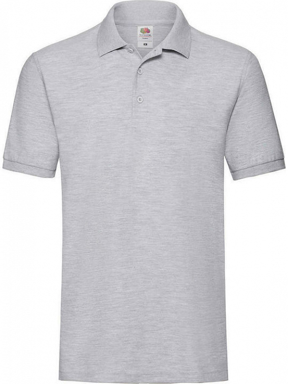 Fruit of the Loom Premium 63218 Ανδρική Διαφημιστική Μπλούζα Κοντομάνικη - ΓΚΡΙ ΑΝΟΙΧΤΟ - 3XL