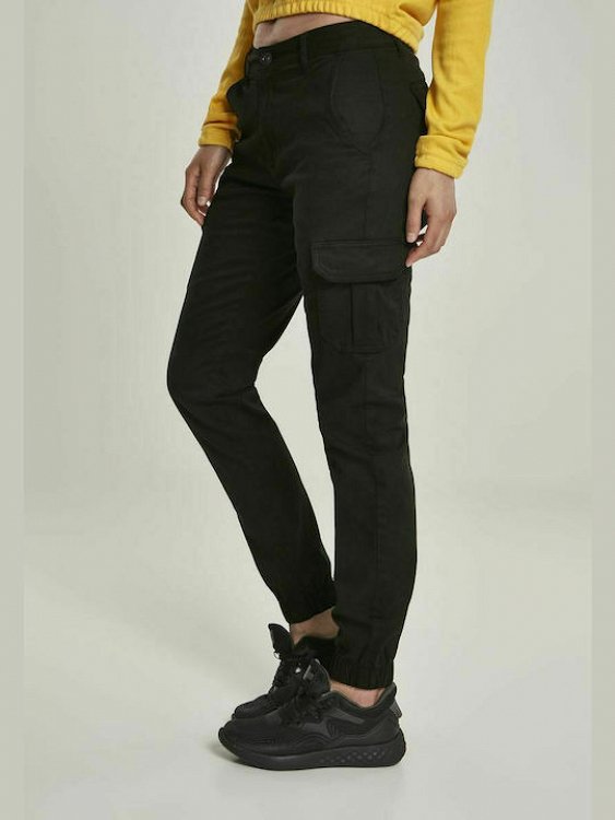 Ladies High Waist Cargo Pants 3048 URBANCLASSICS