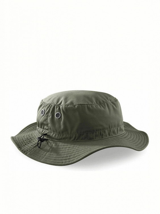 Beechfield Cargo Υφασμάτινo Ανδρικό Καπέλο Στυλ Bucket b88 - ΧΑΚΙ - ONE SIZE