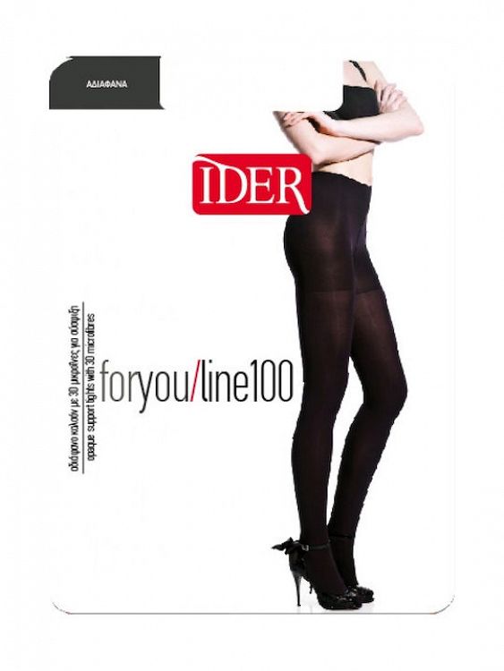 IDER For You Line Γυναικείο Καλσόν 100 Den Σύσφιξης 1609