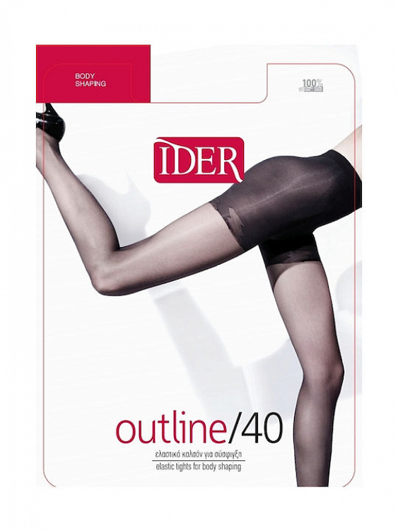 IDER Outline Γυναικείο Καλσόν 40 Den Σύσφιξης 1258 - daino