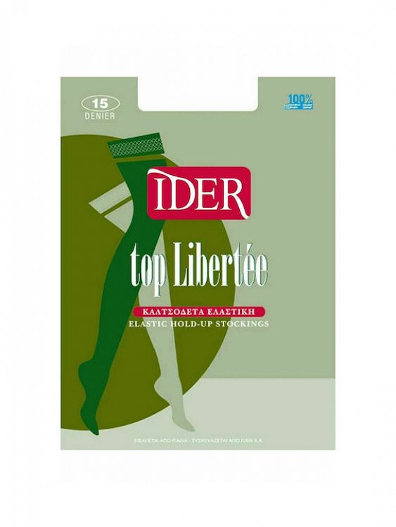 IDER Vanise Γυναικείες Ψηλές Κάλτσες 15 Den  1318