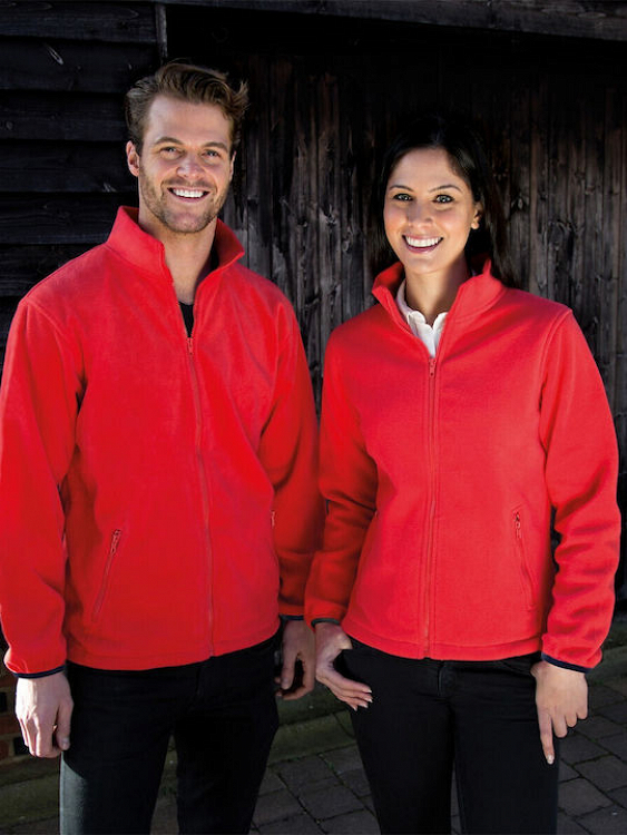 Result Fleece Γυναικεία Ζακέτα με Φερμουάρ R220F - ΚΟΚΚΙΝΟ
