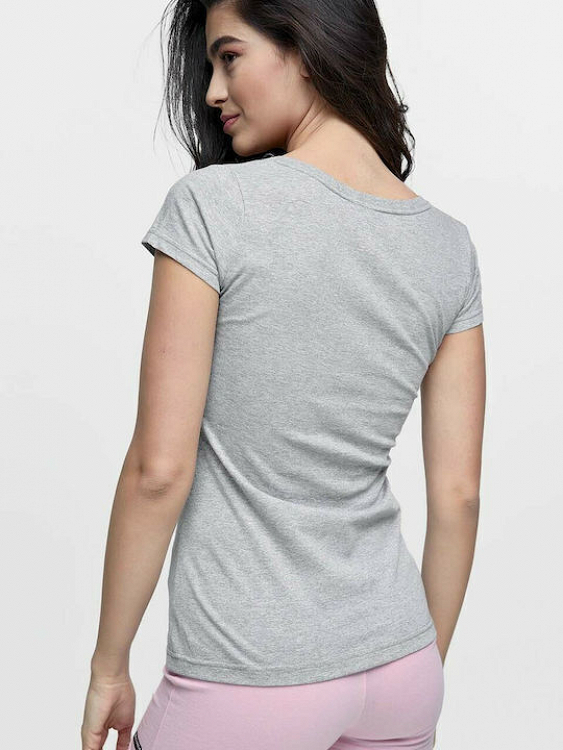 Bodymove Γυναικείο Αθλητικό T-shirt 814 - ΓΚΡΙ ΑΝΟΙΧΤΟ