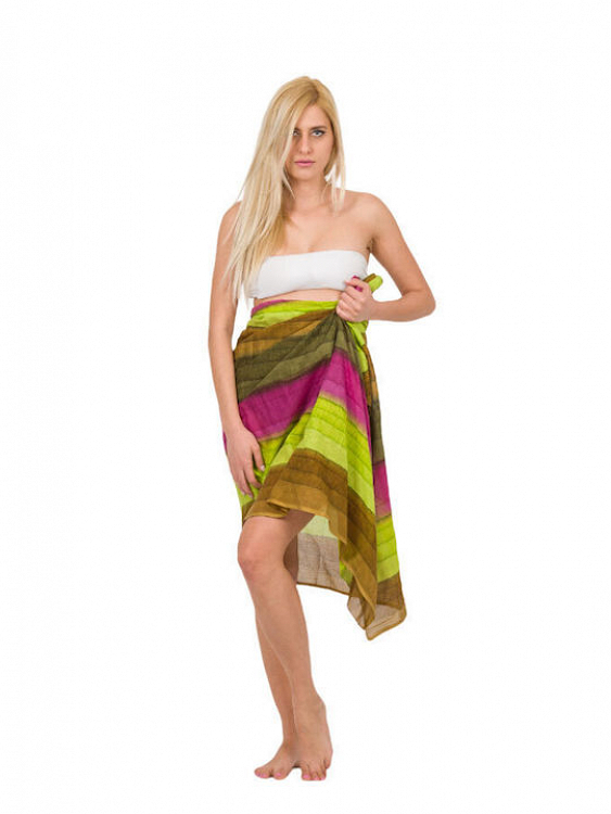 Rima Beachwear 250 Γυναικείο Παρεό - ΛΑΧΑΝΙ - ONE SIZE