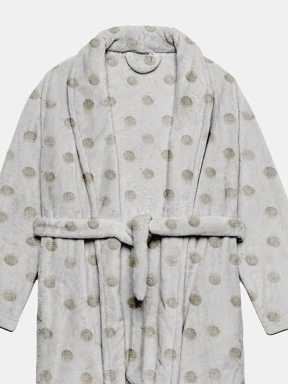 Dots Fleece Γυναικεία Ρόμπα 53083 minerva