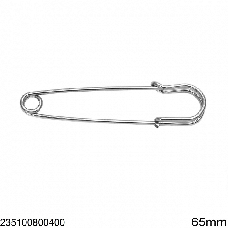 Παραμάνα Σιδερένια 65mm 235100800 - Ασημι - ONE SIZE