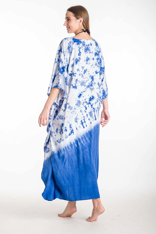 ΚΑΦΤΑΝΙ ΒΙΣΚΟΖ TIE DYE 6510 rima - ΜΠΛΕ ΡΟΥΑ - ONE SIZE
