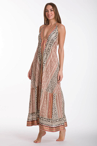 ΦΟΡΕΜΑ ΒΑΜΒΑΚΕΡΟ BOHO ΣΤΥΛ ΜΕ ΔΕΣΙΜΑΤΑ 3120 rima