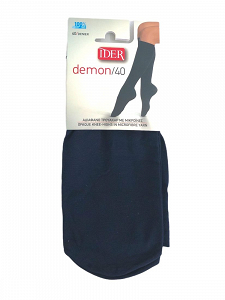 DEMON 40 DEN WOMAN MICROFIBRE OPAQUE KNEE HIGHS 1411 ider
