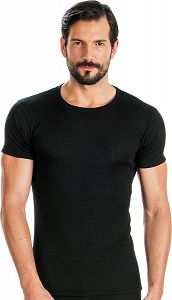 Thermal short sleeve mens vest